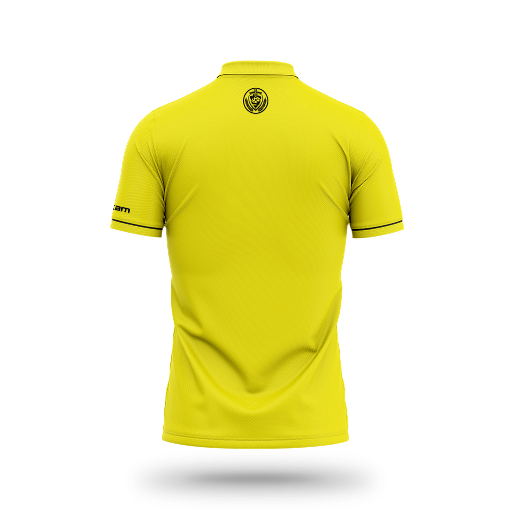 JS CHAMPBORNOISE Polo sport H Jaune