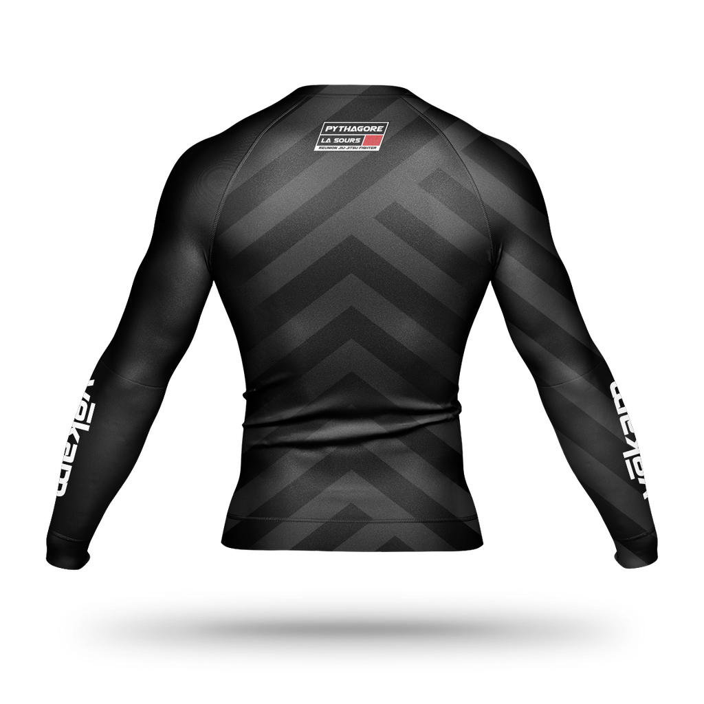 PYTHAGORE LA SOURS Rashguard manches longues [Noir]