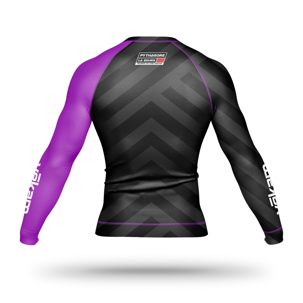 PYTHAGORE LA SOURS Rashguard manches longues [Violet]