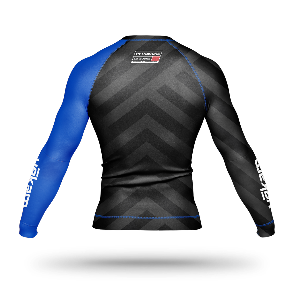 PYTHAGORE LA SOURS Rashguard manches longues [Bleu]