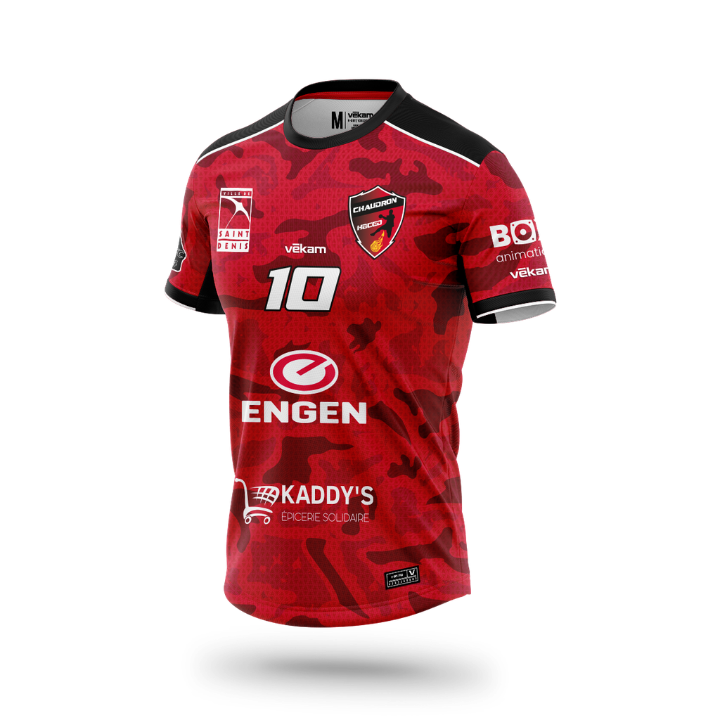 CHAUDRON HBCED Maillot Collector 1st H ROUGE