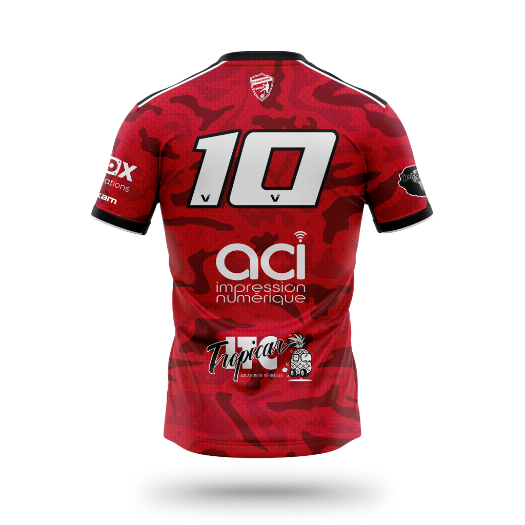 CHAUDRON HBCED Maillot Collector 1st H ROUGE