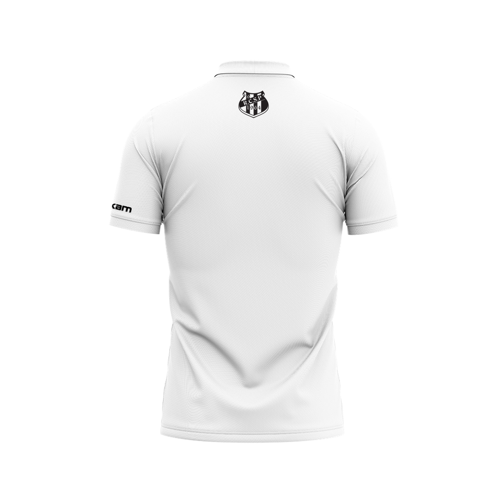 RC SAINT-PIERRE Polo sport H - Blanc