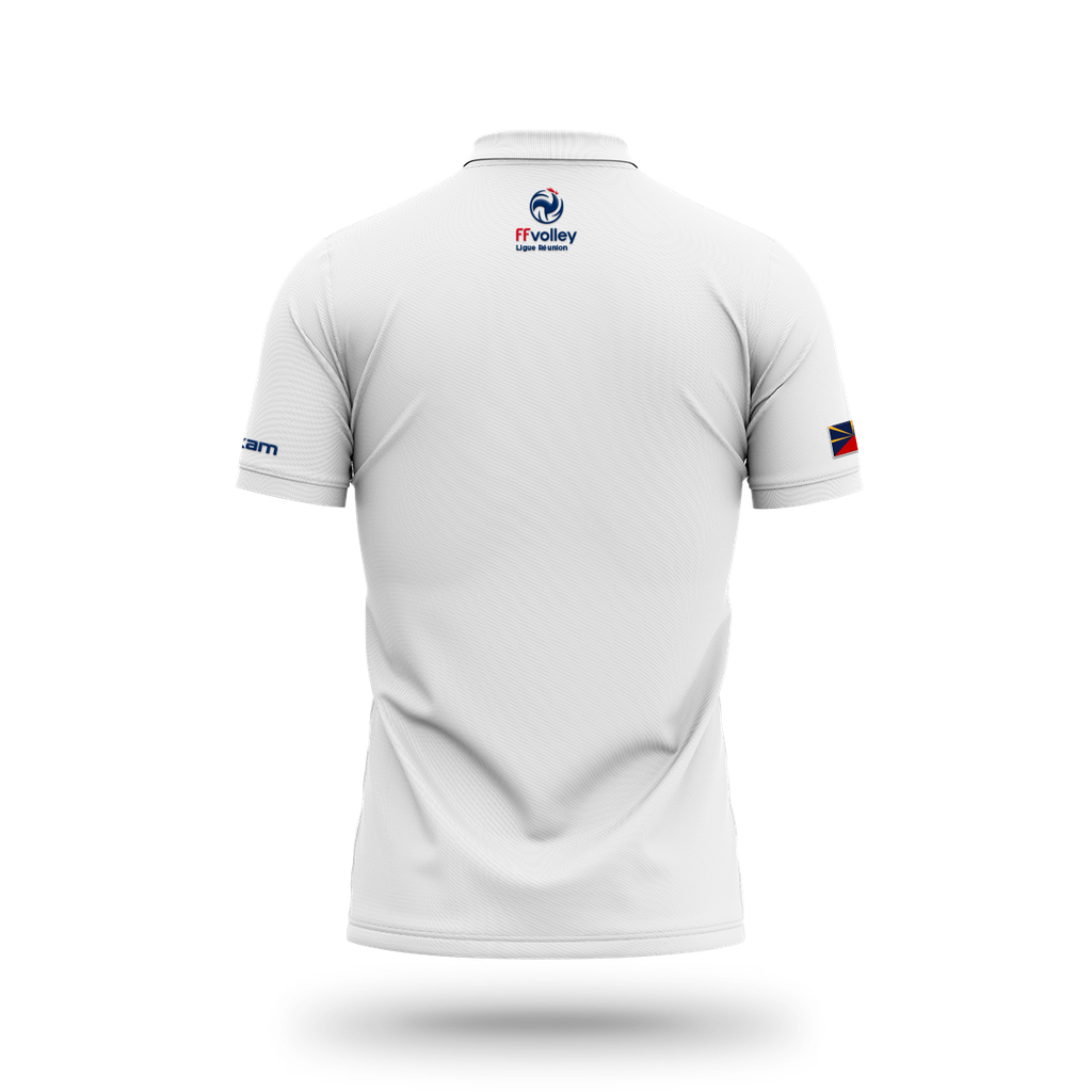 LRVB Arbitre Polo sport Blanc H