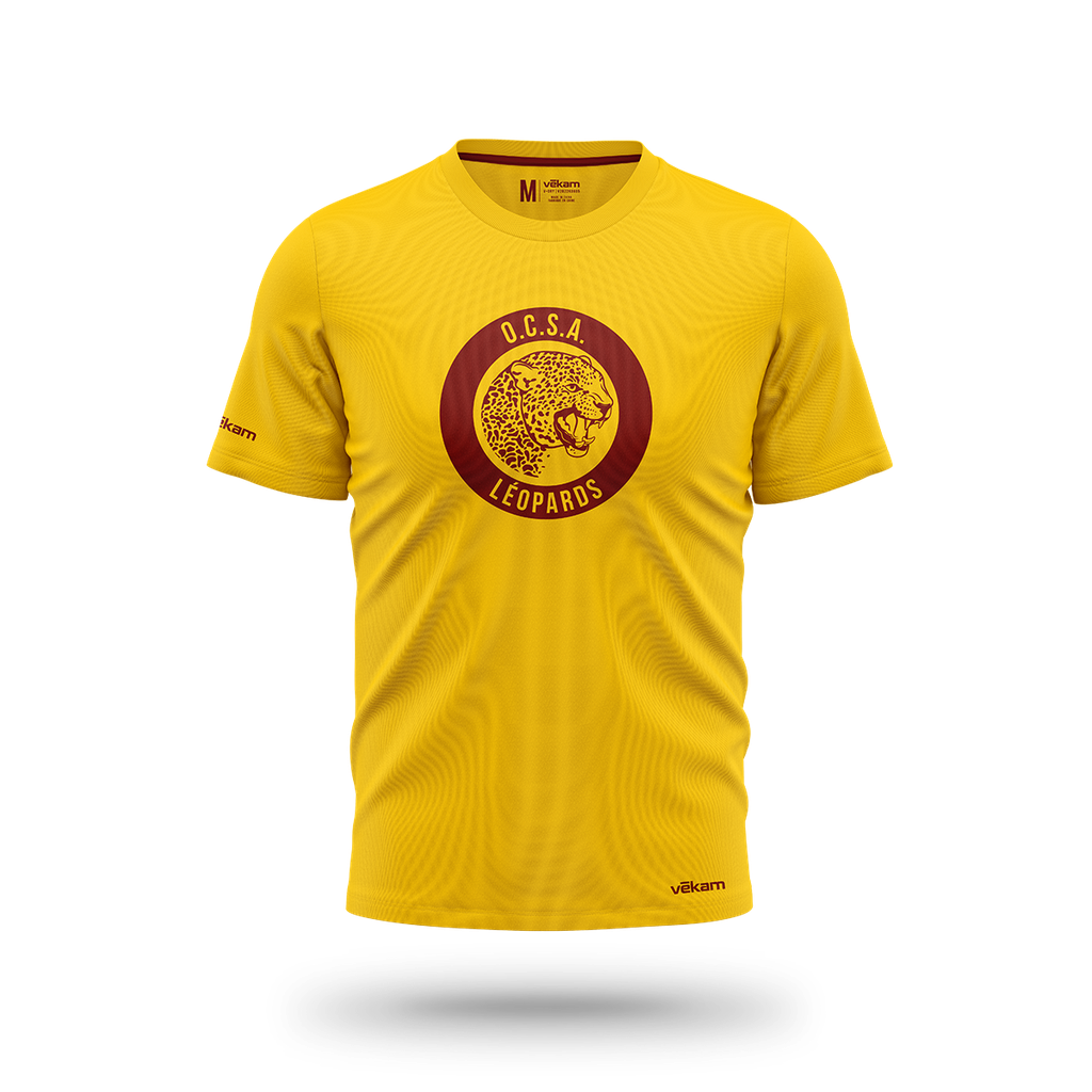 OCSA Léopards T-shirt H Jaune