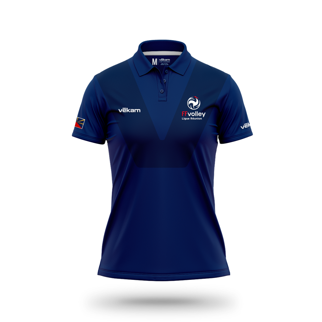 LRVB Arbitre Polo sport Bleu F