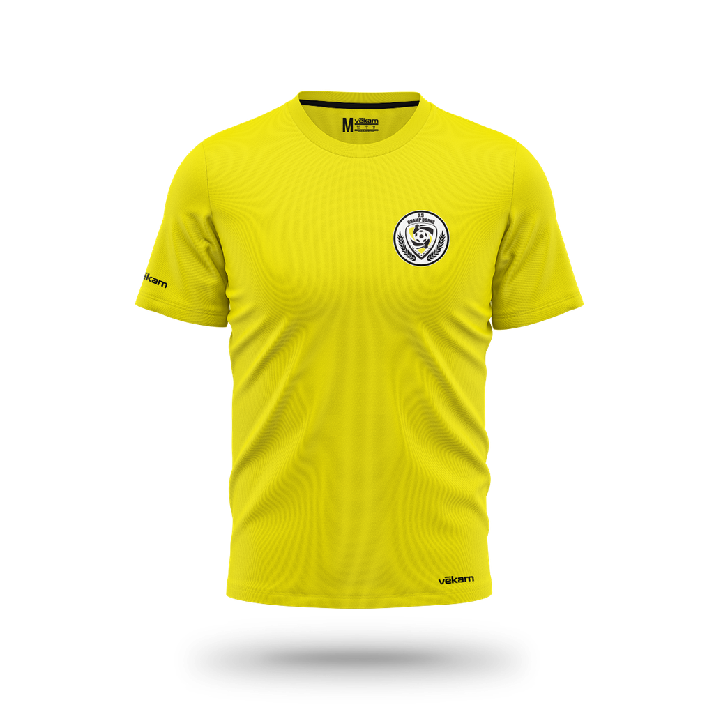 JS CHAMPBORNOISE T-shirt H Jaune