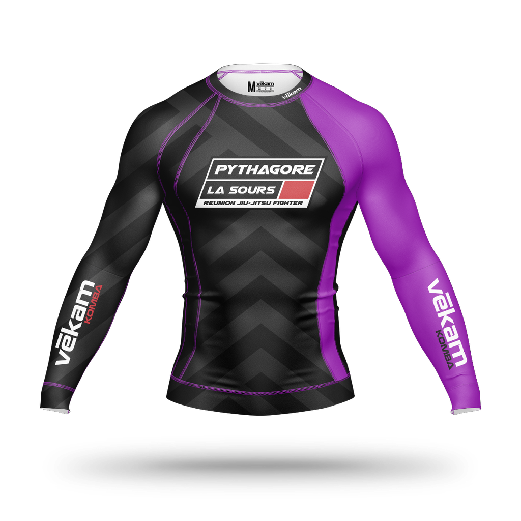 PYTHAGORE LA SOURS Rashguard manches longues H [Violet]