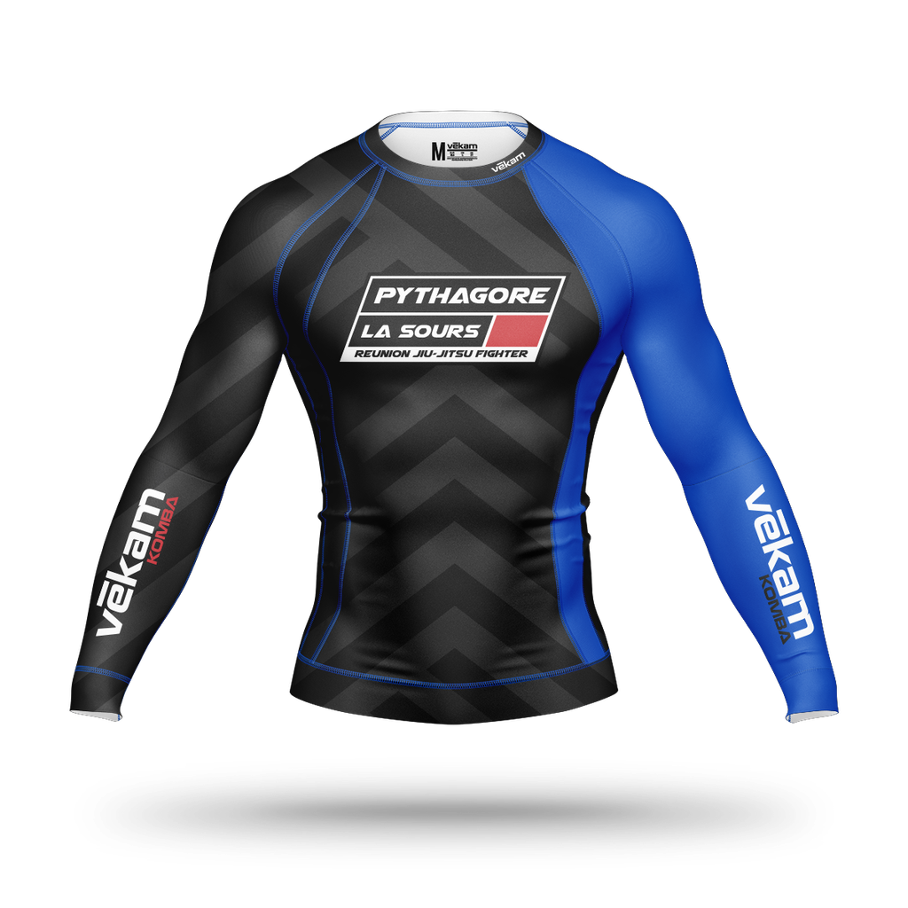 PYTHAGORE LA SOURS Rashguard manches longues H [Bleu]