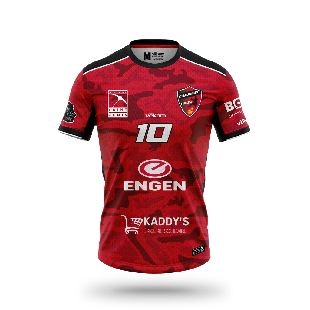 CHAUDRON HBCED Maillot Collector H ROUGE