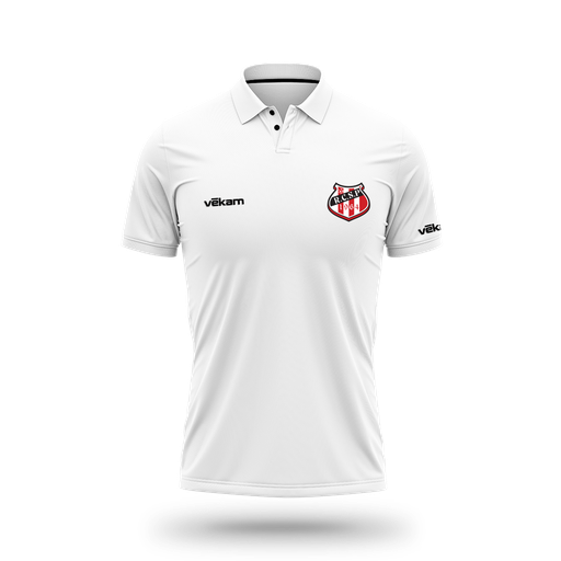 RC SAINT-PIERRE Polo sport H - Blanc