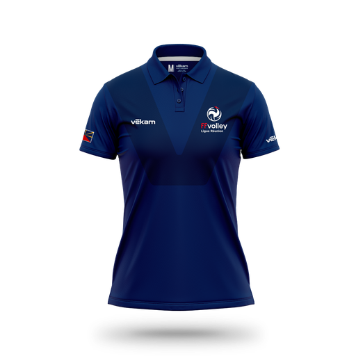 LRVB Arbitre Polo sport Bleu F