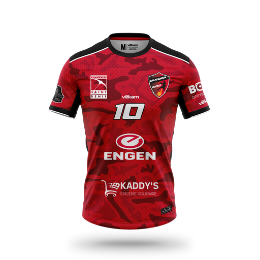 CHAUDRON HBCED Maillot Collector H ROUGE