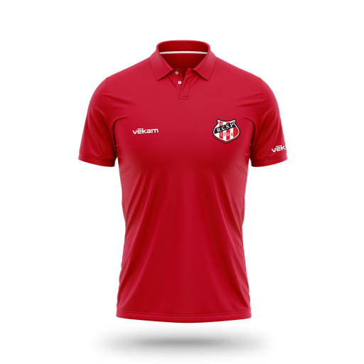 RC SAINT-PIERRE Polo sport H - Rouge